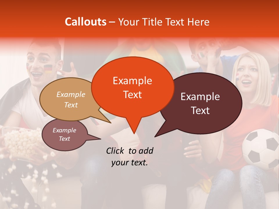 A Group Of People Sitting On Top Of A Couch PowerPoint Template