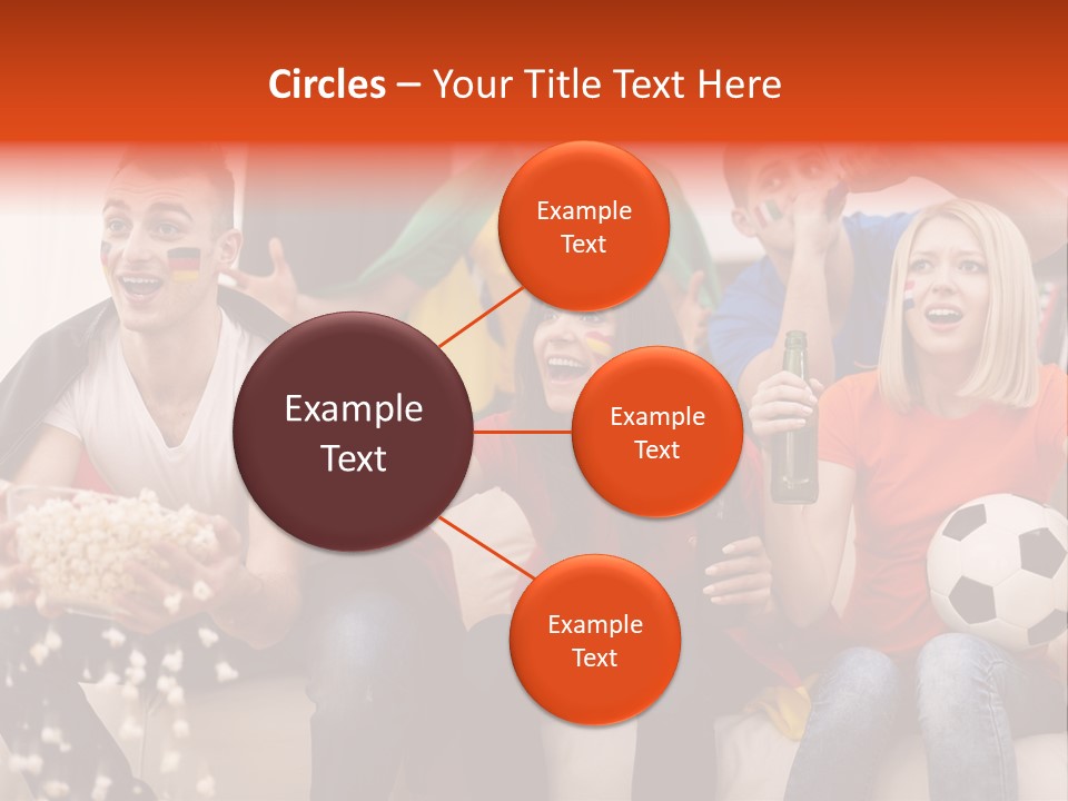 A Group Of People Sitting On Top Of A Couch PowerPoint Template