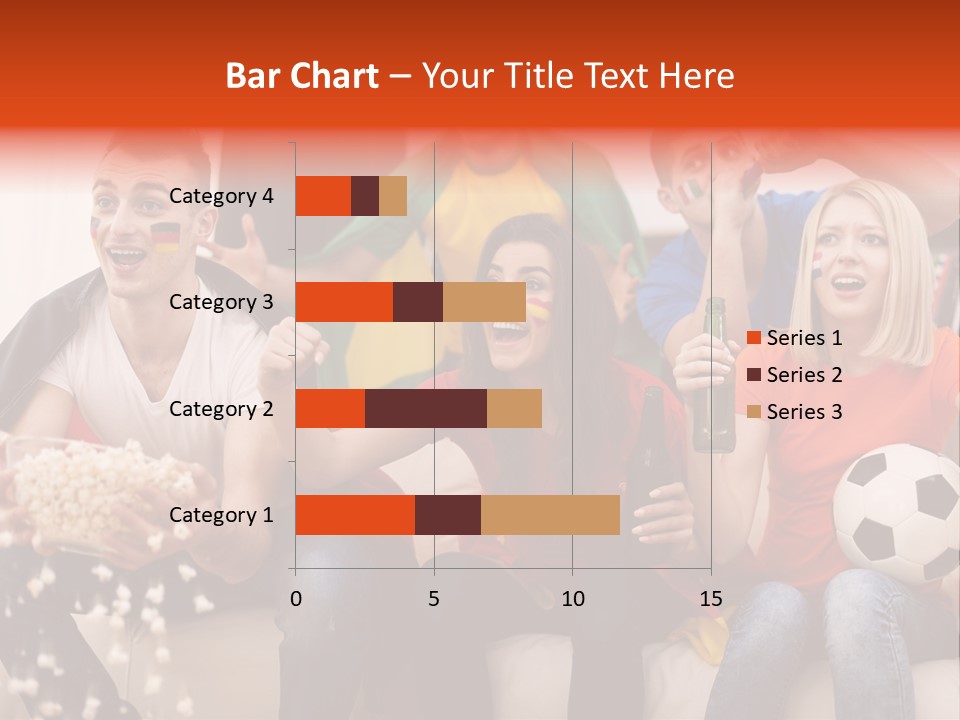 A Group Of People Sitting On Top Of A Couch PowerPoint Template