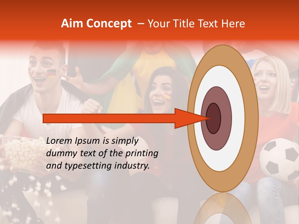 A Group Of People Sitting On Top Of A Couch PowerPoint Template