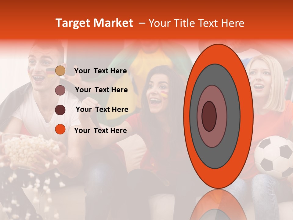 A Group Of People Sitting On Top Of A Couch PowerPoint Template