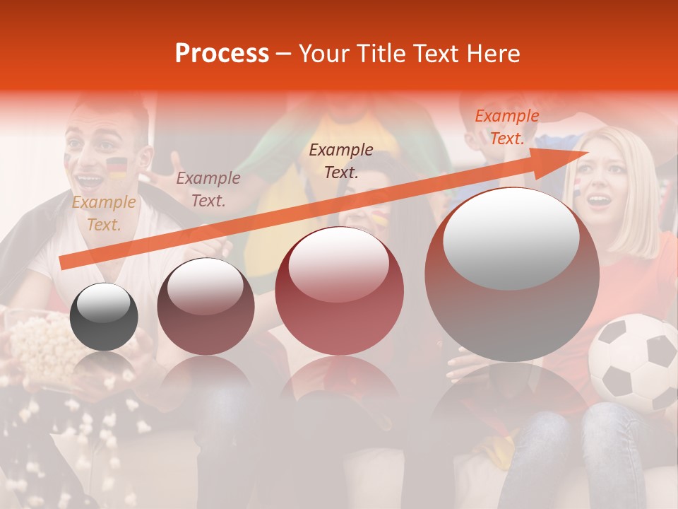 A Group Of People Sitting On Top Of A Couch PowerPoint Template