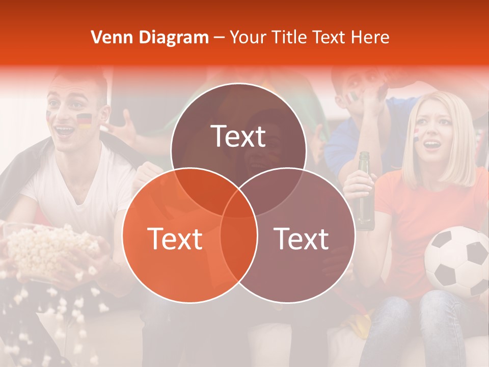 A Group Of People Sitting On Top Of A Couch PowerPoint Template