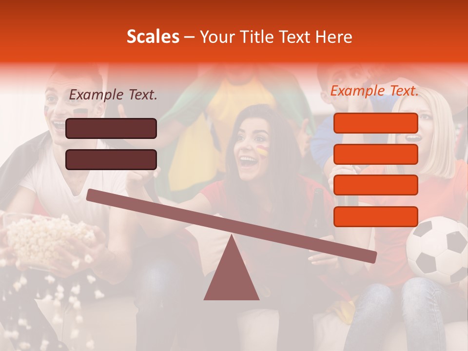 A Group Of People Sitting On Top Of A Couch PowerPoint Template