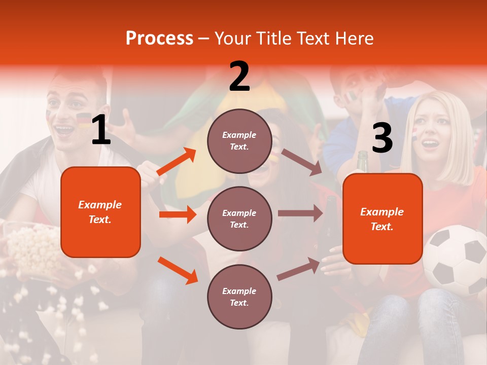 A Group Of People Sitting On Top Of A Couch PowerPoint Template