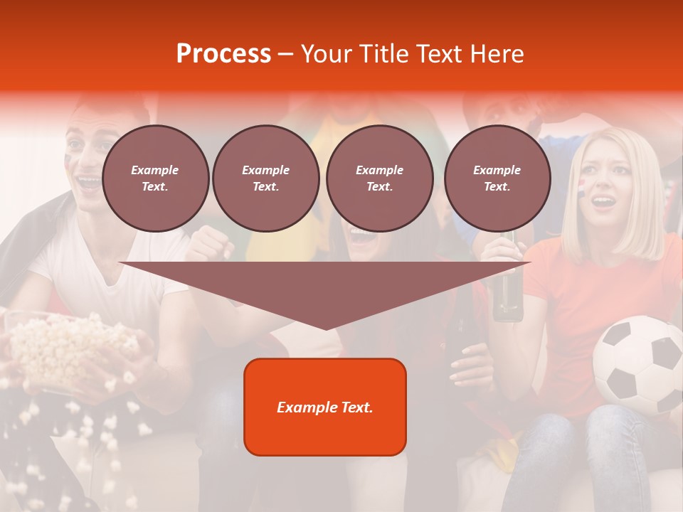 A Group Of People Sitting On Top Of A Couch PowerPoint Template