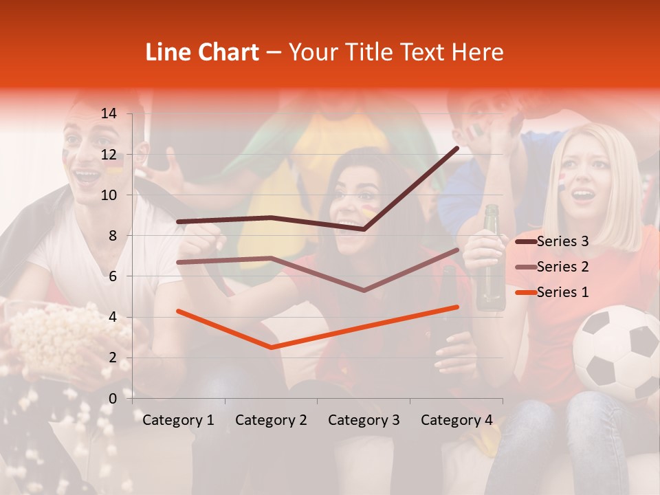 A Group Of People Sitting On Top Of A Couch PowerPoint Template