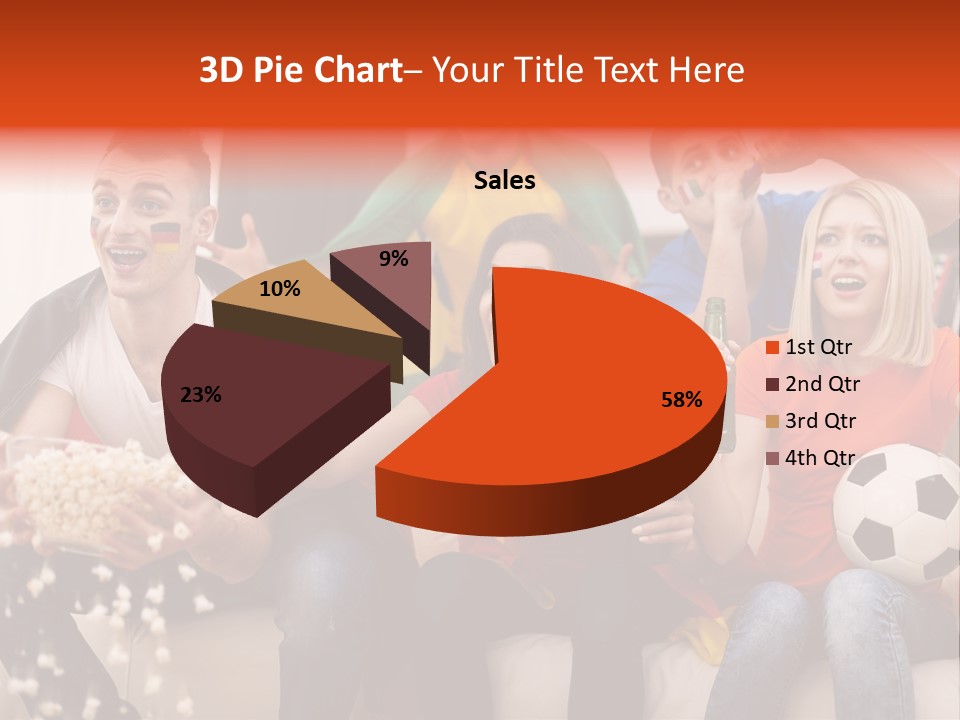 A Group Of People Sitting On Top Of A Couch PowerPoint Template