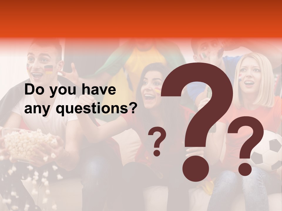 A Group Of People Sitting On Top Of A Couch PowerPoint Template