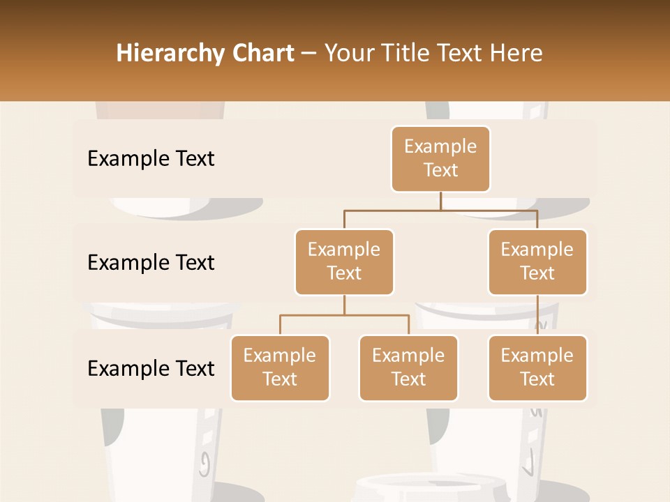 A Cup Of Coffee Is Shown With The Name Of The Cup PowerPoint Template