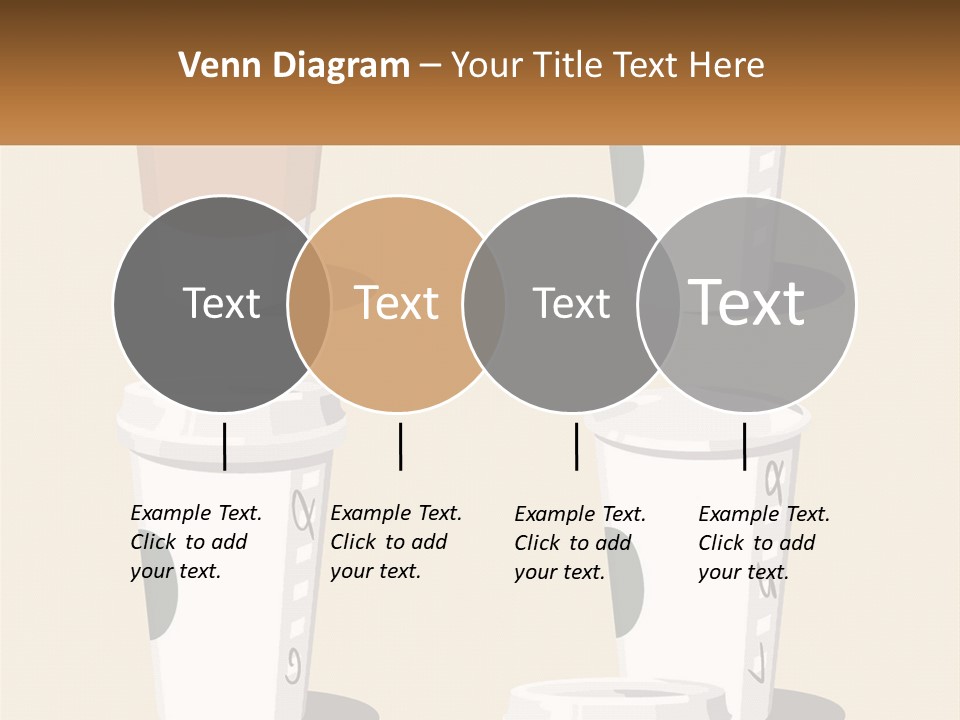 A Cup Of Coffee Is Shown With The Name Of The Cup PowerPoint Template
