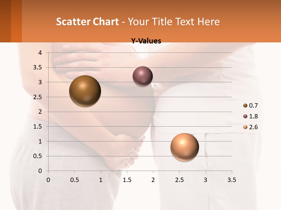 A Man And A Woman Holding Their Stomach PowerPoint Template