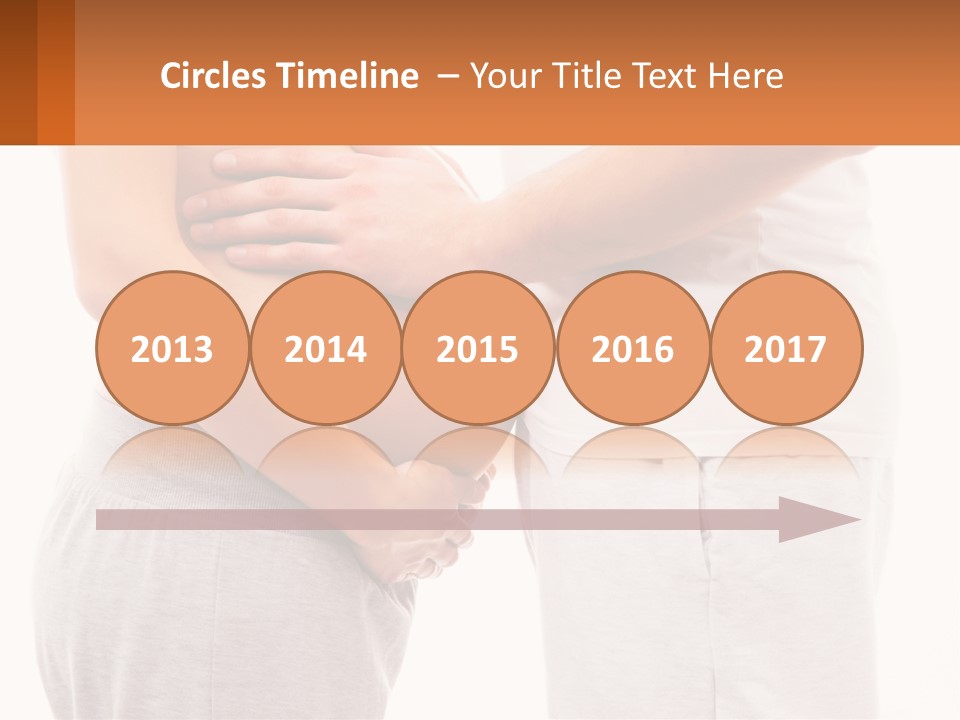 A Man And A Woman Holding Their Stomach PowerPoint Template