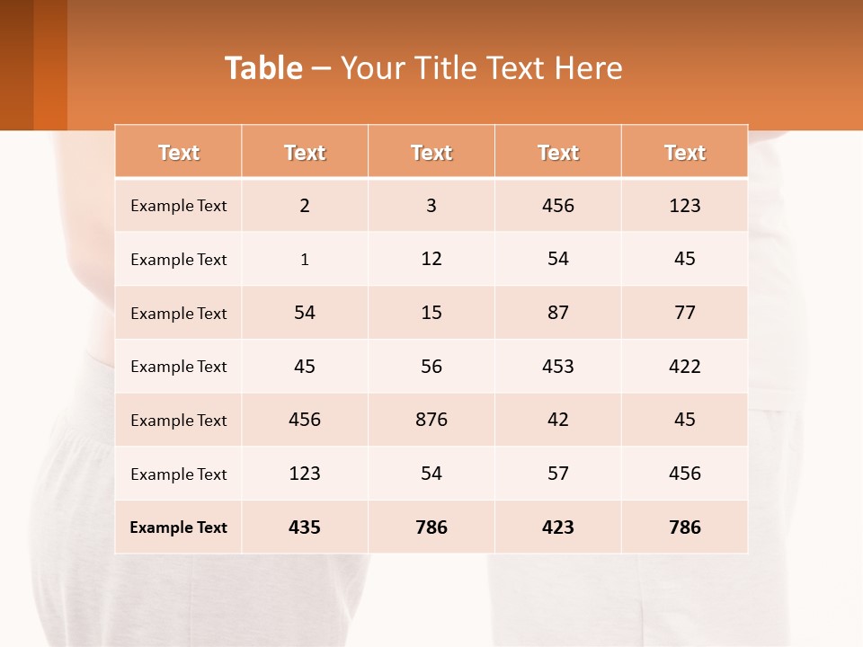 A Man And A Woman Holding Their Stomach PowerPoint Template