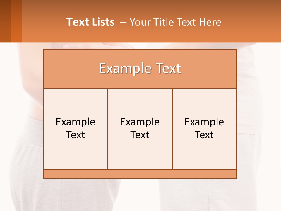 A Man And A Woman Holding Their Stomach PowerPoint Template