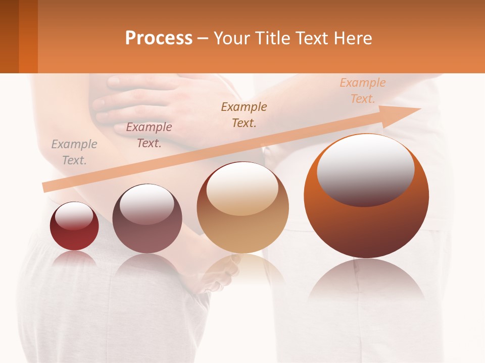 A Man And A Woman Holding Their Stomach PowerPoint Template