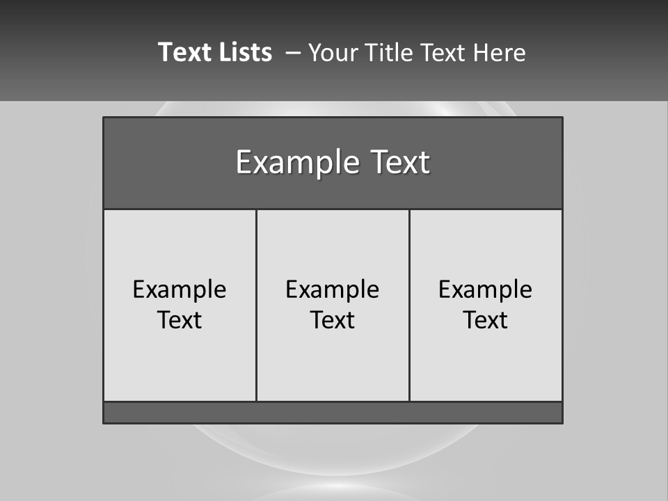 A Glass Ball With A Bed On It PowerPoint Template