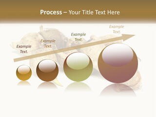 A Bunch Of Garlic On A White Background PowerPoint Template