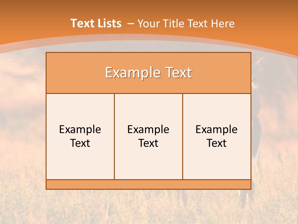 A Couple Of Deer Standing On Top Of A Grass Covered Field PowerPoint Template