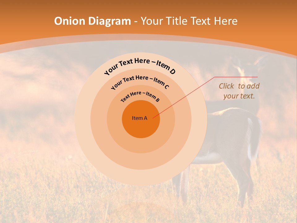 A Couple Of Deer Standing On Top Of A Grass Covered Field PowerPoint Template