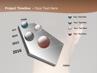 A Woman's Back With Her Hair In A Bun PowerPoint Template