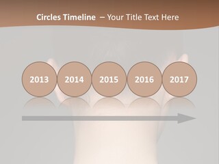 A Woman's Back With Her Hair In A Bun PowerPoint Template