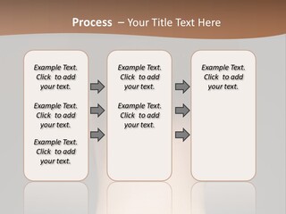 A Woman's Back With Her Hair In A Bun PowerPoint Template