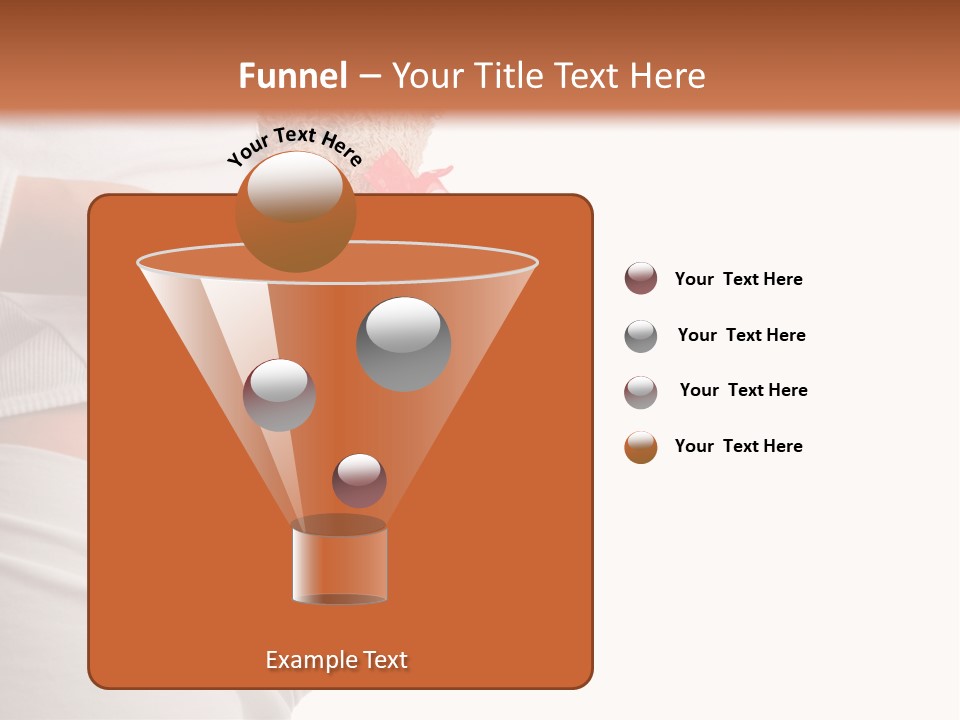 A Pregnant Woman Holding A Teddy Bear In Her Belly PowerPoint Template