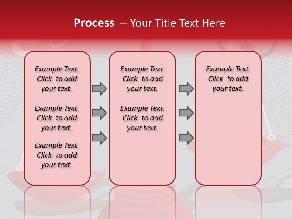 A Man And Woman Balance On A Scale PowerPoint Template
