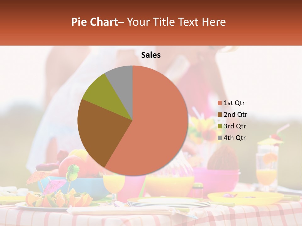 A Table Topped With Plates And Bowls Filled With Food PowerPoint Template