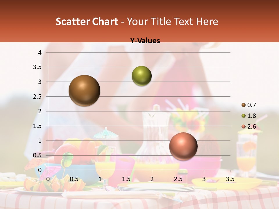 A Table Topped With Plates And Bowls Filled With Food PowerPoint Template