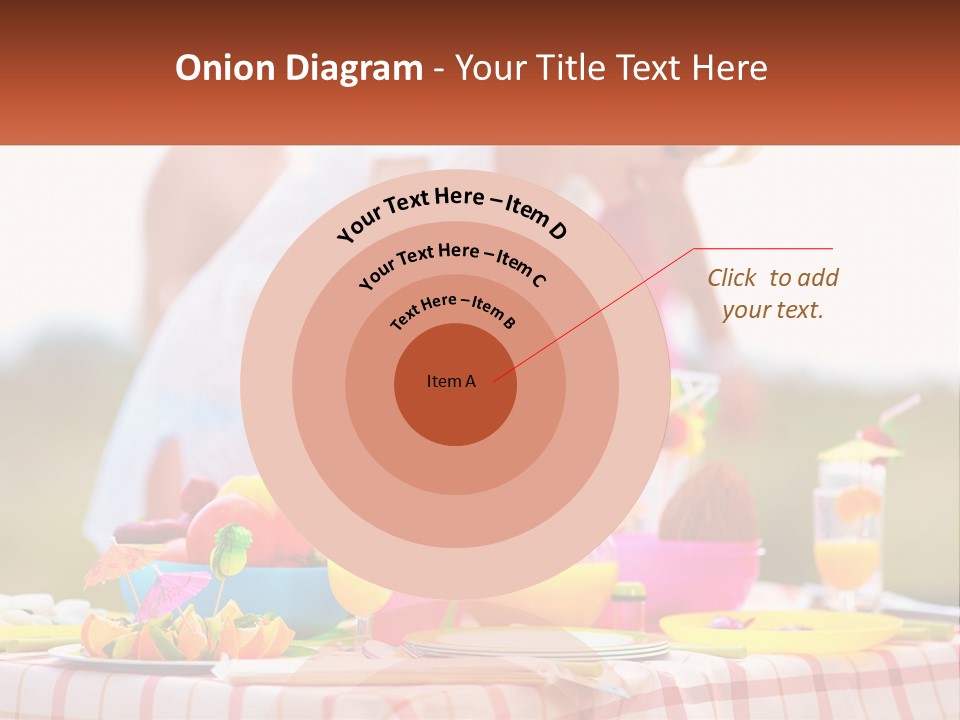 A Table Topped With Plates And Bowls Filled With Food PowerPoint Template