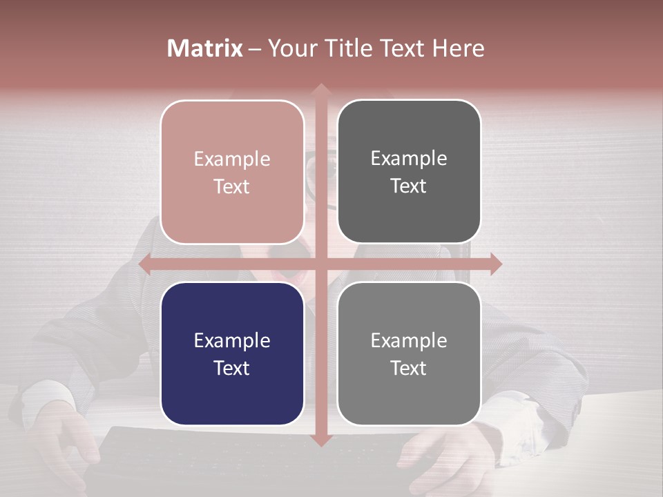 A Young Man In A Suit And Glasses Making A Surprised Face PowerPoint Template