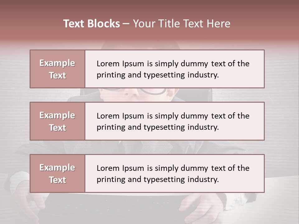 A Young Man In A Suit And Glasses Making A Surprised Face PowerPoint Template