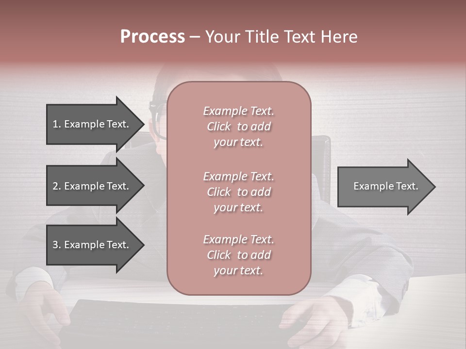 A Young Man In A Suit And Glasses Making A Surprised Face PowerPoint Template