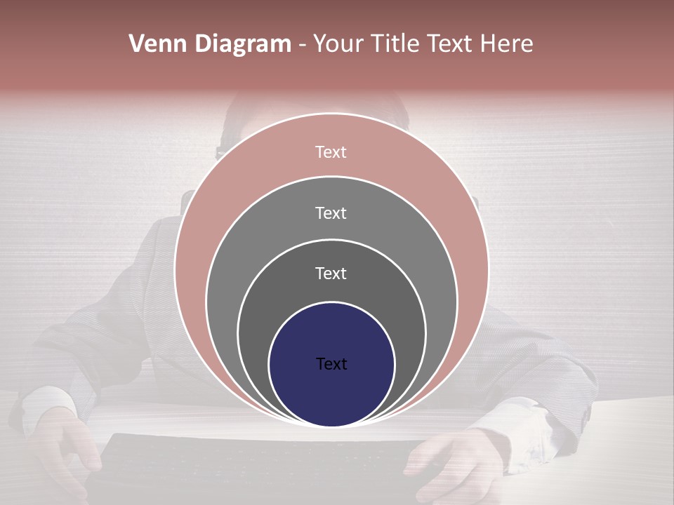 A Young Man In A Suit And Glasses Making A Surprised Face PowerPoint Template
