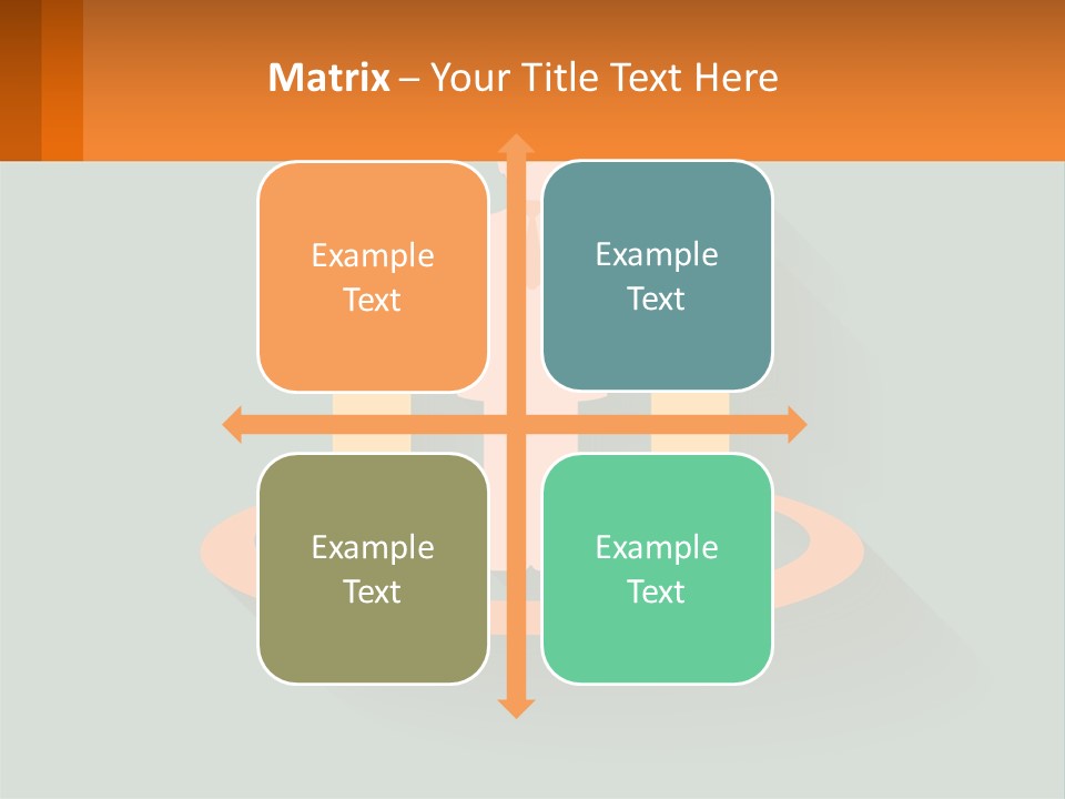 A Group Of People Standing In A Circle PowerPoint Template