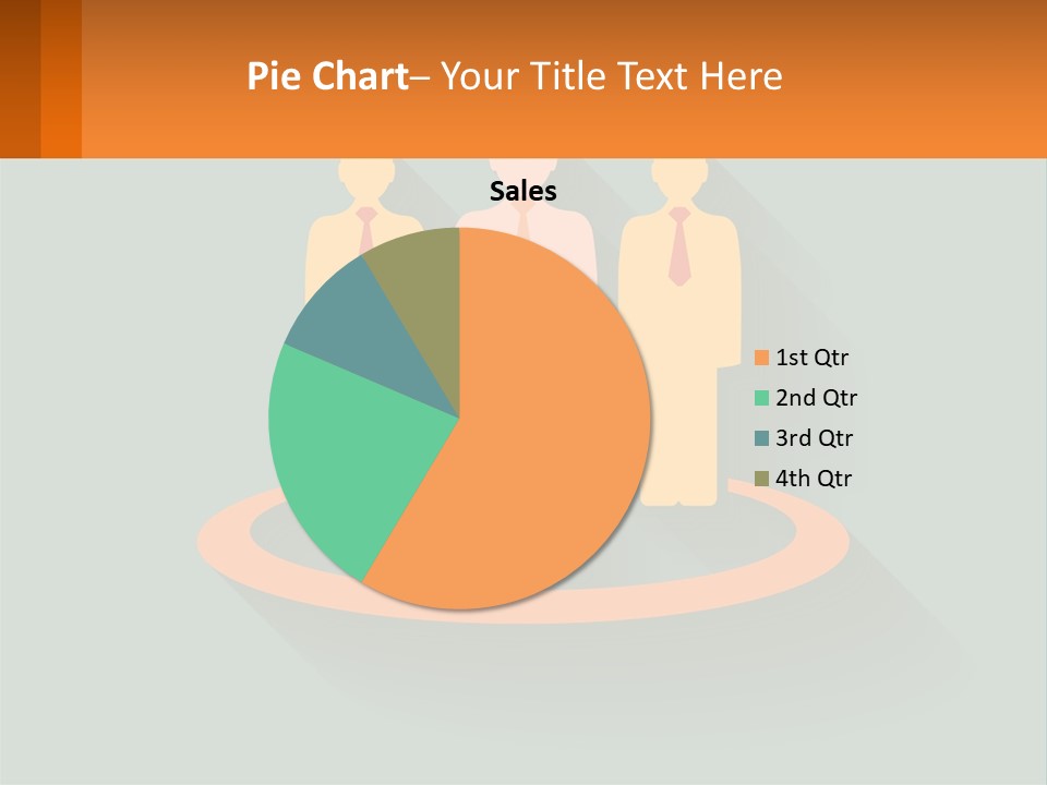 A Group Of People Standing In A Circle PowerPoint Template