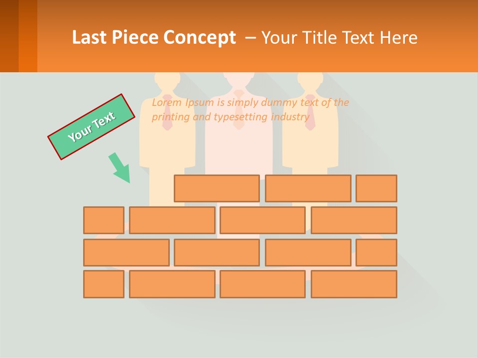 A Group Of People Standing In A Circle PowerPoint Template