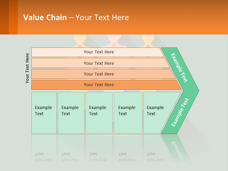 A Group Of People Standing In A Circle PowerPoint Template