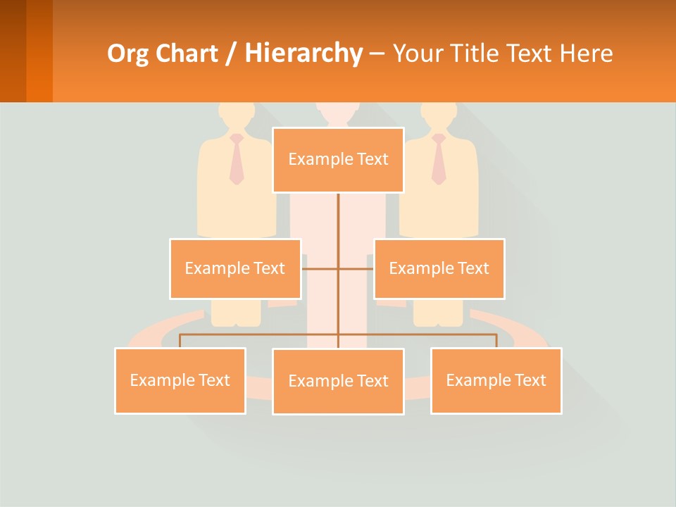 A Group Of People Standing In A Circle PowerPoint Template