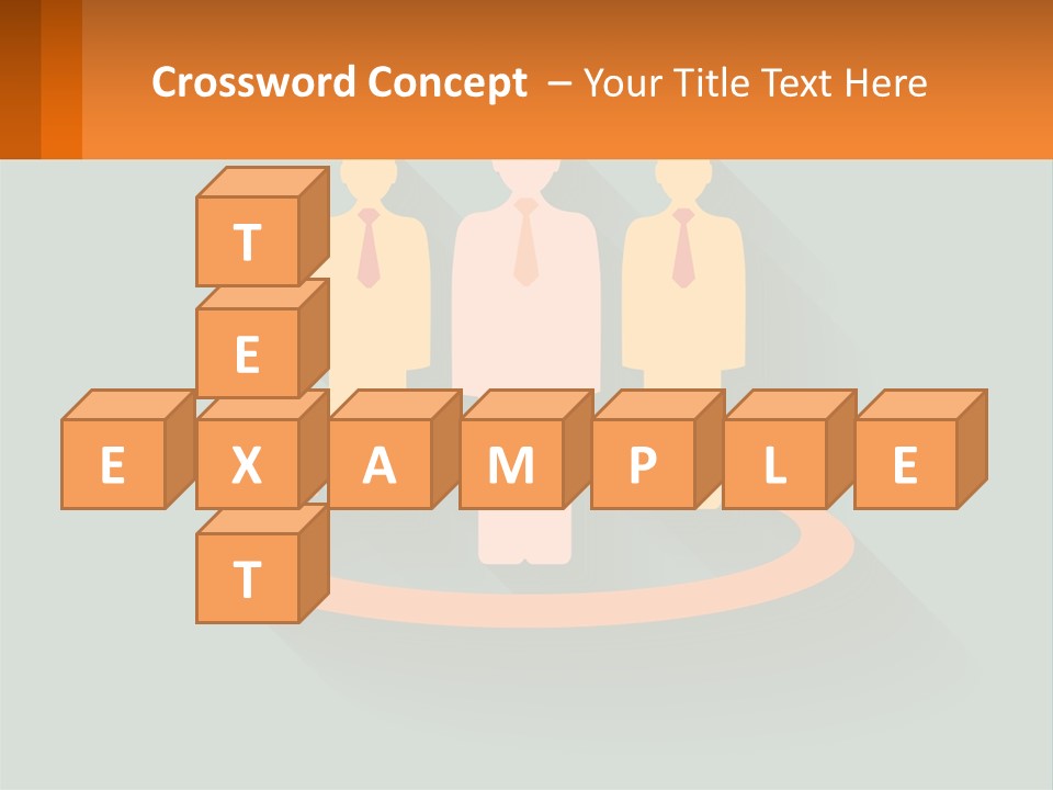 A Group Of People Standing In A Circle PowerPoint Template