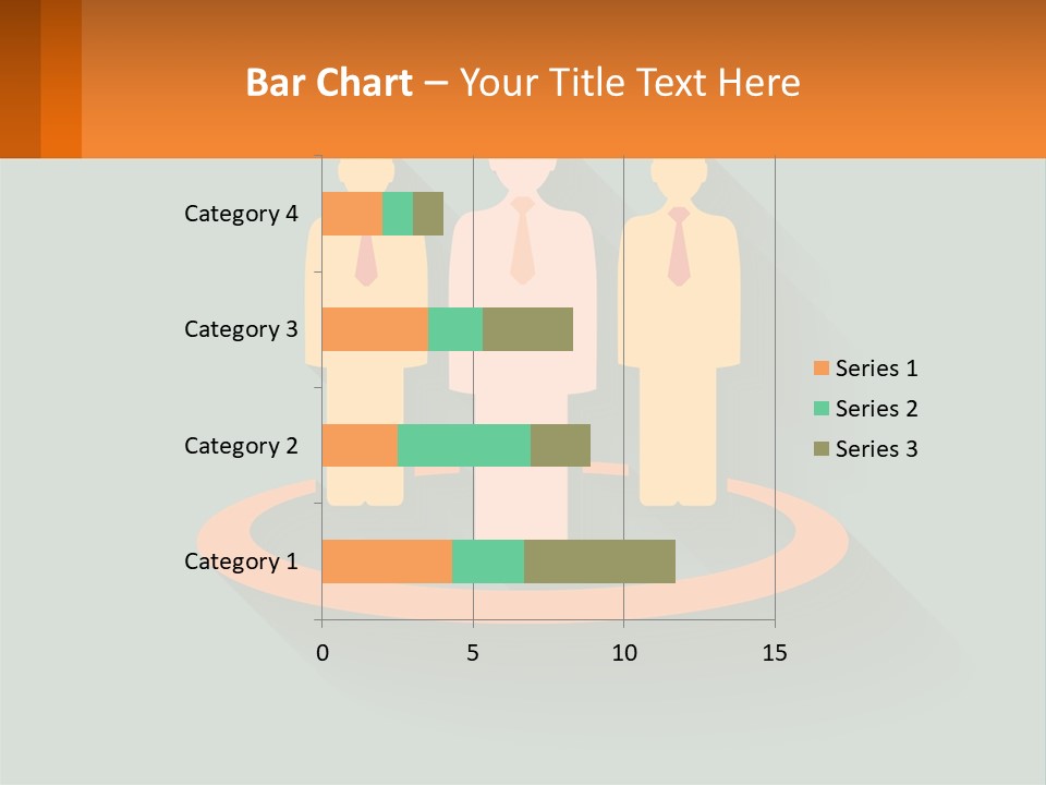 A Group Of People Standing In A Circle PowerPoint Template