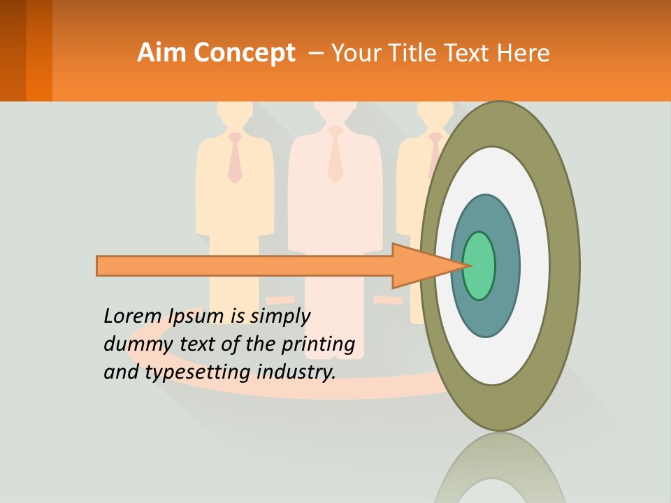 A Group Of People Standing In A Circle PowerPoint Template