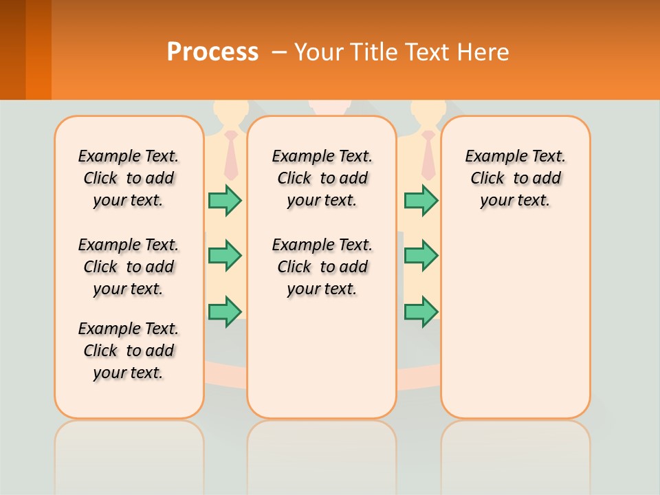 A Group Of People Standing In A Circle PowerPoint Template