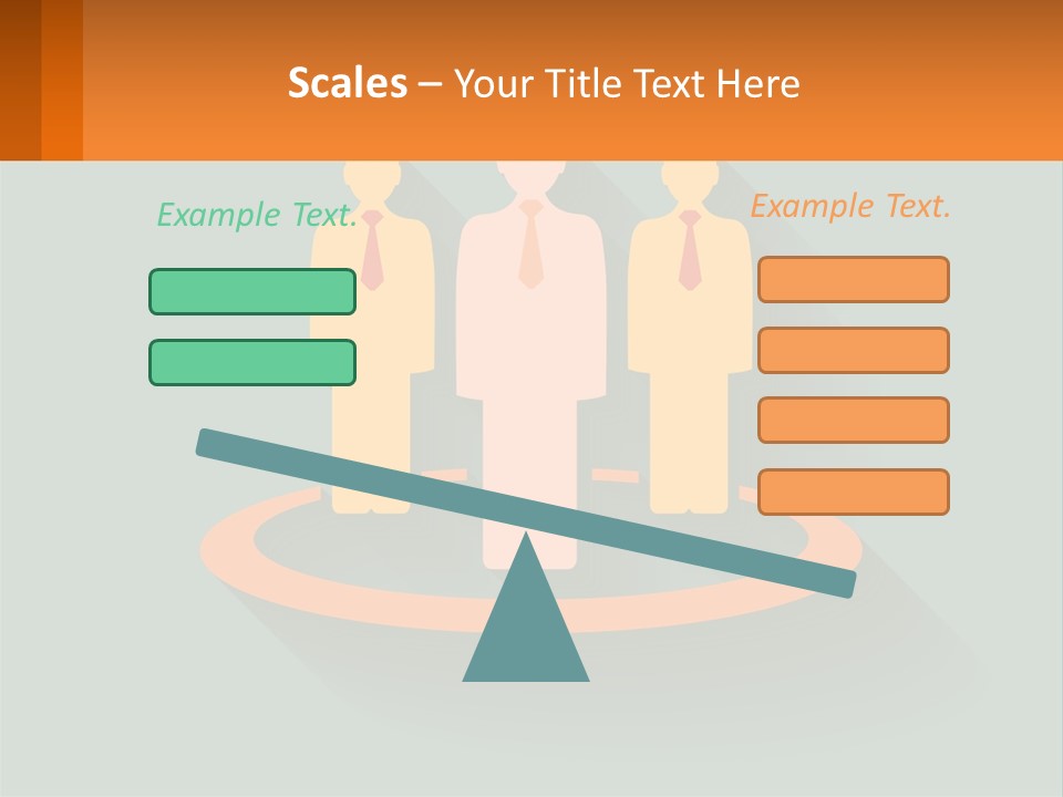 A Group Of People Standing In A Circle PowerPoint Template