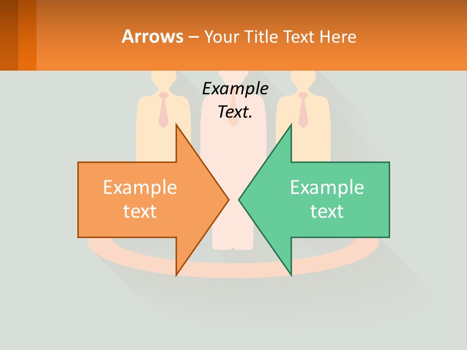 A Group Of People Standing In A Circle PowerPoint Template