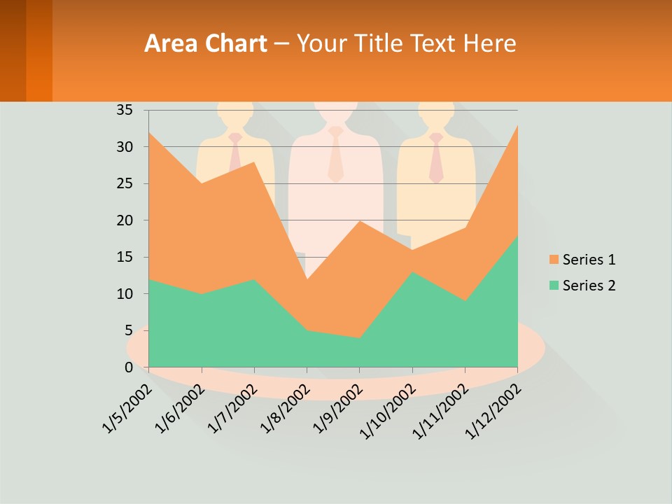 A Group Of People Standing In A Circle PowerPoint Template