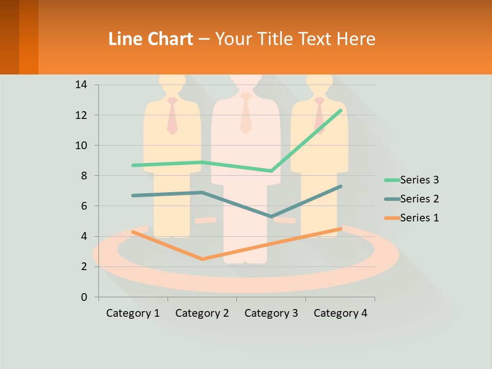 A Group Of People Standing In A Circle PowerPoint Template