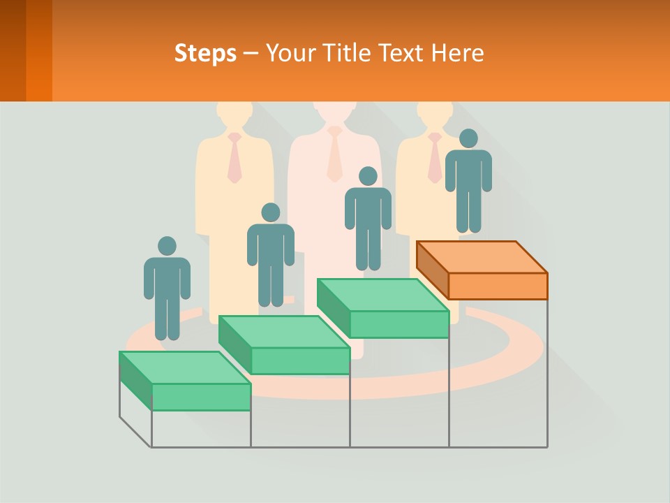 A Group Of People Standing In A Circle PowerPoint Template